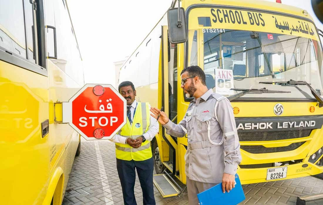 School bus safety inspection